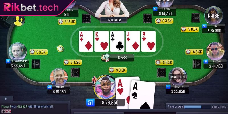 Poker RIKBET Chiến Lược Đỉnh Cao Từ Cao Thủ Cho Newbie 2 Các hình thức đặt cược trong Poker RIKBET