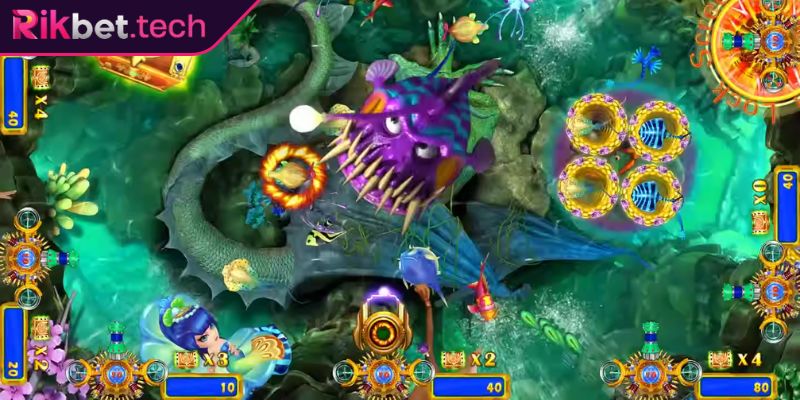 Bắn Cá VIP RIKBET - Trải Nghiệm Game Độc Quyền Đỉnh Cao 3 Kết hợp bom đặc biệt trong Bắn Cá VIP RIKBET