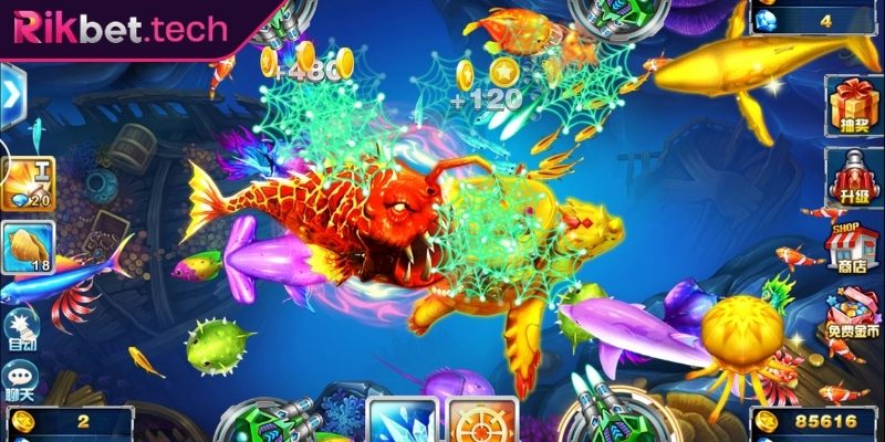 Bắn Cá Đại Dương Rikbet - Game Đổi Thưởng Đồ Họa Đỉnh Cao 2 Các loại vũ khí hiện đại trong Bắn cá Đại Dương Rikbet