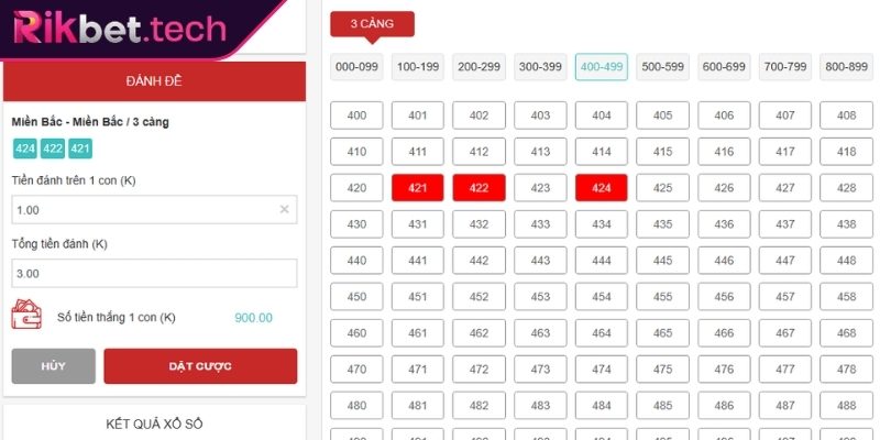 Xỉu Chủ Miền Bắc Rikbet - Trải Nghiệm Hình Thức Cược Hấp Dẫn 2 Các kiểu cược Xỉu chủ miền bắc Rikbet
